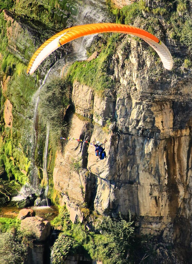 baptême de parapente sensation